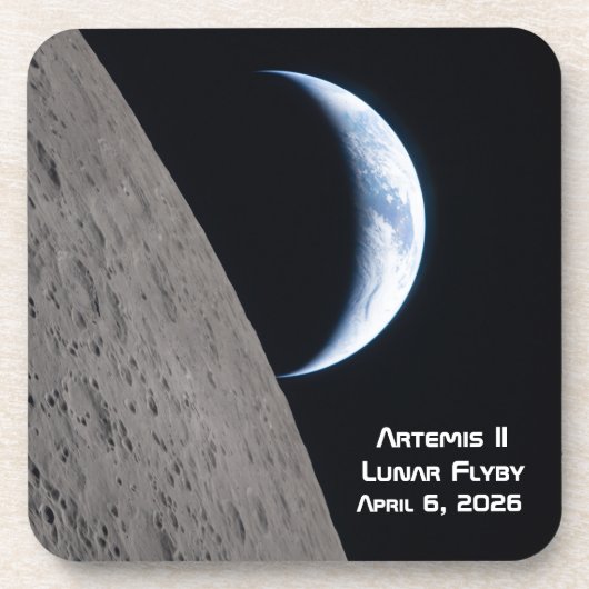 Artemis II Lunar Flyby コースター (正面)