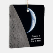 Artemis II Lunar Flyby セラミックオーナメント (右)