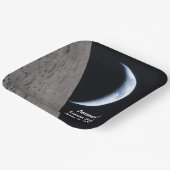 Artemis II Lunar Flyby ペーパープレート (傾斜あり)