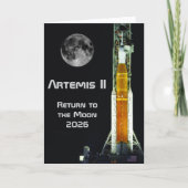 Artemis II Moon Mission カード (正面)