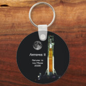 Artemis II Moon Mission キーホルダー (正面)