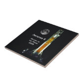 Artemis II Moon Mission タイル (側面)