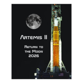 Artemis II Moon Mission フォトプリント