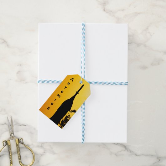 Artemis II to Launch Pad ギフトタグ (より糸付き)