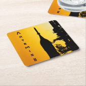 Artemis II to Launch Pad スクエアペーパーコースター (アングル)