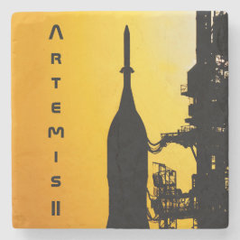 Artemis II to Launch Pad ストーンコースター