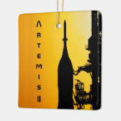 Artemis II to Launch Pad セラミックオーナメント (左)