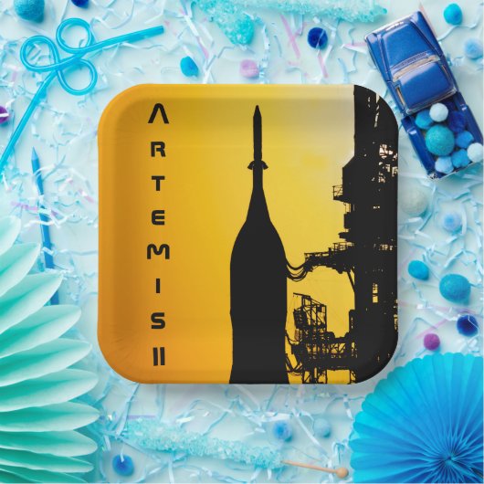 Artemis II to Launch Pad ペーパープレート (パーティー)