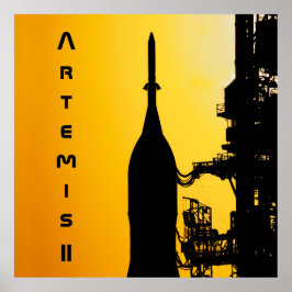 Artemis II to Launch Pad ポスター