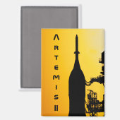 Artemis II to Launch Pad マグネット (正面/裏面)