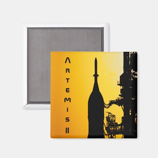 Artemis II to Launch Pad マグネット (正面/裏面)