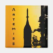Artemis II to Launch Pad マグネット (正面)