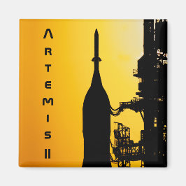 Artemis II to Launch Pad マグネット