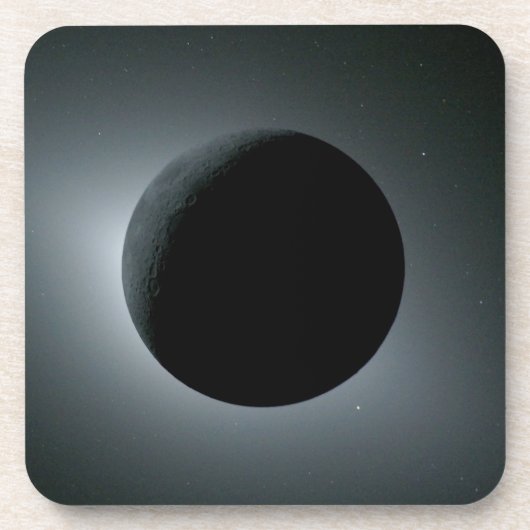 Artemis II Total Solar Eclipse コースター (正面)