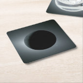 Artemis II Total Solar Eclipse スクエアペーパーコースター (アングル)