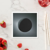 Artemis II Total Solar Eclipse スタンダードカクテルナプキン (インサイチュ)