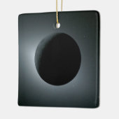 Artemis II Total Solar Eclipse セラミックオーナメント (左)