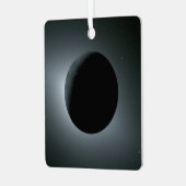 Artemis II Total Solar Eclipse メタルオーナメント (正面左)