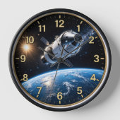 Artemis Lunar Mission Clock 壁時計 (正面)