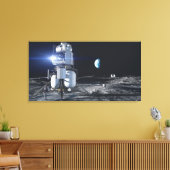 Artemis Mondmission der Nasa キャンバスプリント (インサイチュ (リビング))