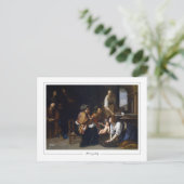 Artemisia Gentileschi #13 -ファインアート ポストカード (スタンド正面)