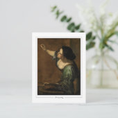 Artemisia Gentileschi #18 -ファインアート ポストカード (スタンド正面)