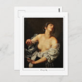 Artemisia Gentileschi #35 -ファインアート ポストカード (正面/裏面)