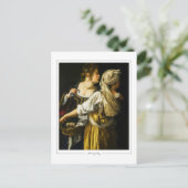 Artemisia Gentileschi #3 -ファインアート ポストカード (スタンド正面)