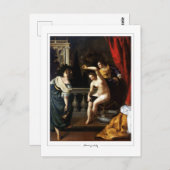 Artemisia Gentileschi #45 -ファインアート ポストカード (正面/裏面)