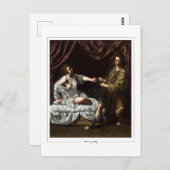 Artemisia Gentileschi #49 -ファインアート ポストカード (正面/裏面)