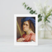 Artemisia Gentileschi #64 -ファインアート ポストカード (スタンド正面)