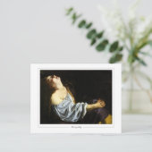 Artemisia Gentileschi #86 -ファインアート ポストカード (スタンド正面)