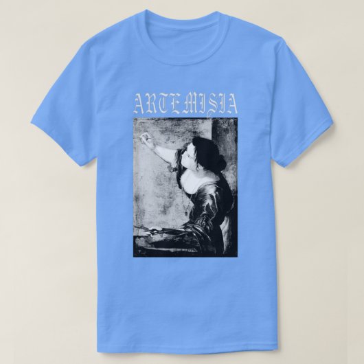 Artemisia Gentileschi Tシャツ (デザイン正面)