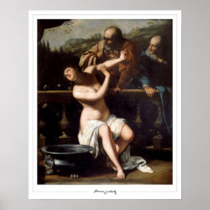 Artemisia Gentileschi Zedign Art Poster #72 ポスター
