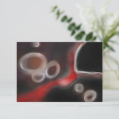 Arterial Motif:抽象芸術ブラック、ホワイト、レッド カード (スタンド正面)