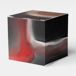 Arterial Motif:抽象芸術ブラック、ホワイト、レッド フェイバーボックス