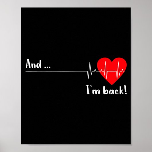 Artery Open, Heart Diseases Surgery Heartbeat  ポスター (正面)