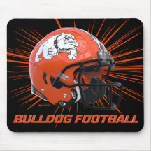 Artesia Bulldogs フットボールヘルメット マウスパッド