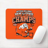 Artesia Bulldogs 2025 State Champs Mouse Pad マウスパッド (マウス)