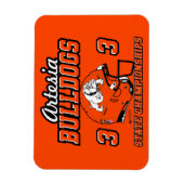 Artesia Bulldogs 33 State Championships Magnet マグネット (縦)