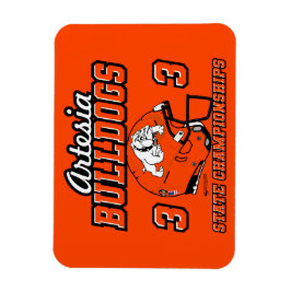 Artesia Bulldogs 33 State Championships Magnet マグネット