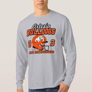 Artesia Bulldogs 33 State Championships T-shirt Tシャツ