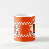 Artesia Bulldogs Football Roundel コーヒーマグカップ (中央)