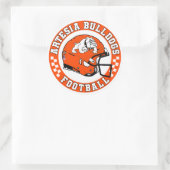 Artesia Bulldogs Football Roundel ラウンドシール (バッグ)