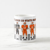 Artesia Bulldogs Football State Champ Uniforms Mug コーヒーマグカップ (中央)