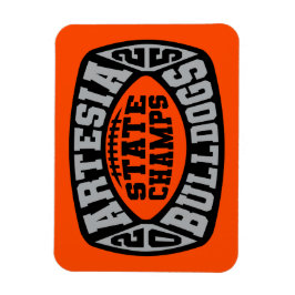 Artesia Bulldogs "State Champs"  マグネット
