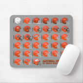 Artesia Bulldogs State Champs Helmet Mousepad マウスパッド (マウス)
