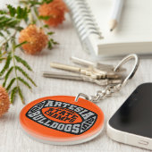 Artesia Bulldogs "State Champs" Keychain キーホルダー (正面右)