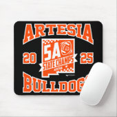 Artesia Bulldogs State Champs Logo マウスパッド (マウス)