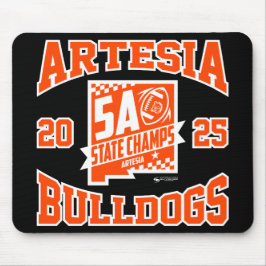 Artesia Bulldogs State Champs Logo マウスパッド